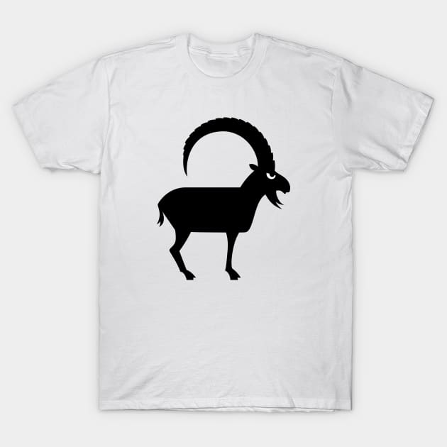 Angry Animals - Ibex T-Shirt by VrijFormaat